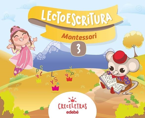 CUAD LECTOESCRITURA 3 MONTESSORI (CAS) | 9788468332413 | Edebé, Obra Colectiva