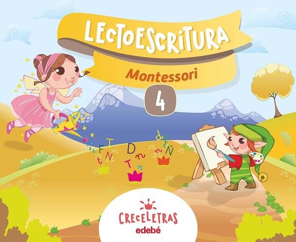 CUAD LECTOESCRITURA 4 MONTESSORI (CAS) | 9788468332420 | Edebé, Obra Colectiva