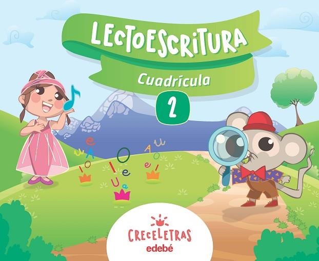 CUAD LECTOESCRITURA 2 CUADRICULA (CAS) | 9788468332451 | Edebé, Obra Colectiva