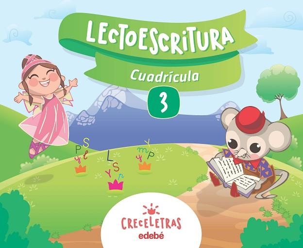 CUAD LECTOESCRITURA 3 CUADRICULA (CAS) | 9788468332468 | Edebé, Obra Colectiva