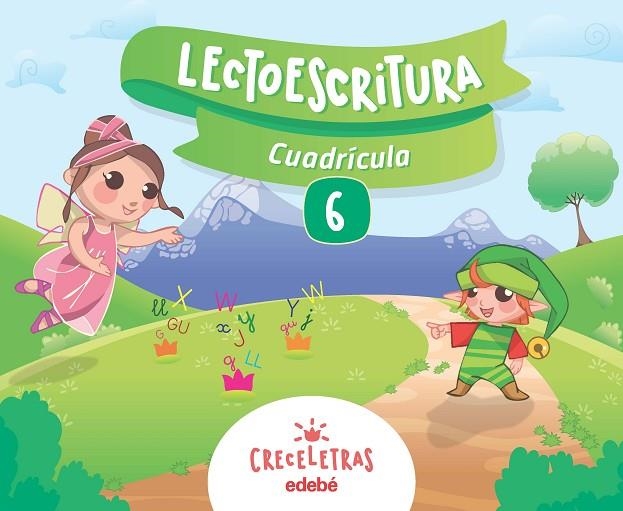 CUAD LECTOESCRITURA 6 CUADRICULA (CAS) | 9788468332499 | Edebé, Obra Colectiva