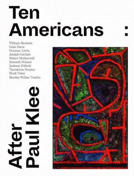 TEN AMERICANS: AFTER PAUL KLEE | 9783791356655 | THE ZENTRUM PAUL KLEE