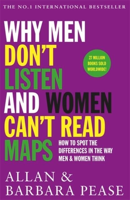 WHY MEN DON'T LISTEN AND WOMEN CAN'T READ MAPS | 9781409168515 | ALLAN PEASE/BARBARA PEASE