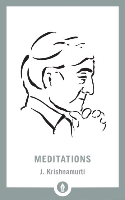 MEDITATIONS | 9781611806045 | J KRISHNAMURTI