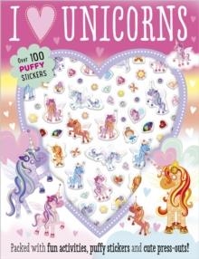 I LOVE UNICORNS PUFFY STICKER ACTIVITY | 9781786928610 | VA