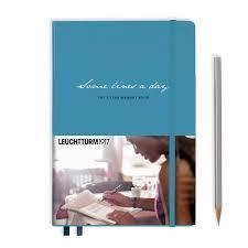 MEMORY BOOK 5 LINEAS A DAY, MEDIUN A5, TAPA DURA, AZUL | 4004117495021