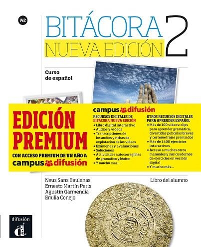 BITACORA 2 ALUMNO+CD+CAMPUS @ | 9788417249571 | SANSA BAULENAS, NEUS/MARTÍN PERIS, ERNESTO/GARMENDIA, AGUSTÍN/CONEJO, EMILIA