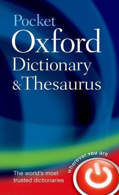 POCKET OXFORD DICTIONARY AND THESAURUS | 9780199532865 | OXFORD UNIV. PRESS