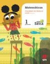 1º EP CUADERNO DE MATEMÁTICAS 1º TRIMESTRE MÁS SAVIA 18 | 9788491077152