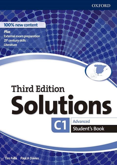 SOLUTIONS 3RD EDITION ADVANCED. STUDENT'S BOOK | 9780194523677