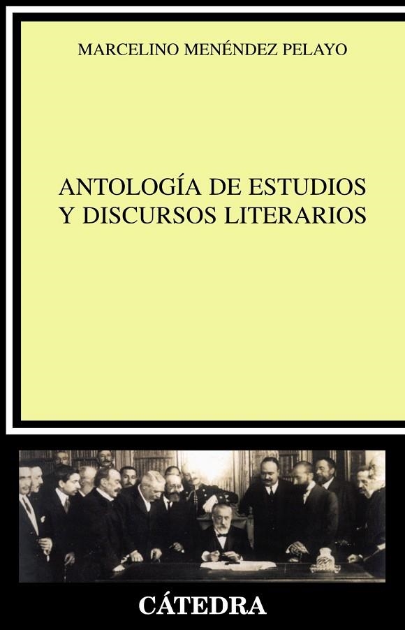 Antología de estudios y discursos literarios | 9788437625720 | MARCELINO MENÉNDEZ PELAYO