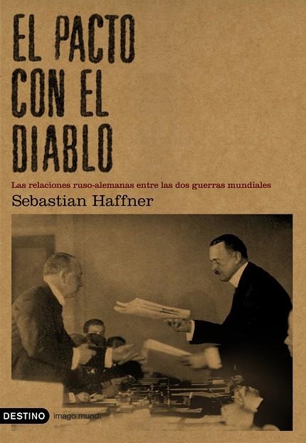 El pacto con el diablo | 9788423339297 | SEBASTIAN HAFFNER