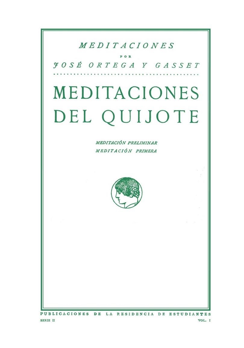 Meditaciones del Quijote | 9788420689500 | Ortega y Gasset, José