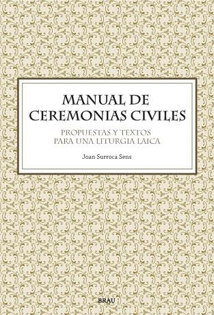 Manual de ceremonias civiles | 9788496905108 | Surroca Sens, Joan
