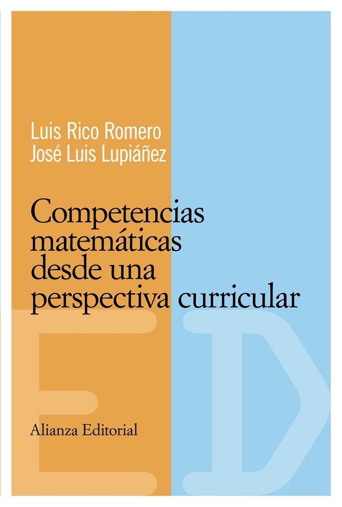 Competencias matemáticas desde una perspectiva curricular | 9788420684093 | Rico Romero, Luis;Lupiáñez Gómez, José Luis