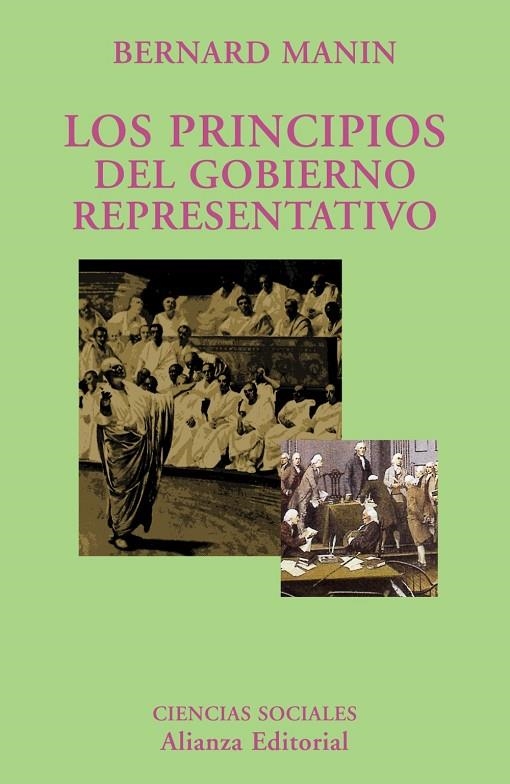 Los principios del gobierno representativo | 9788420629049 | Manin, Bernard