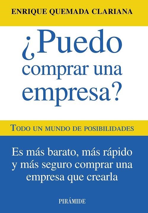 ¿Puedo comprar una empresa? | 9788436828900 | Quemada Clariana, Enrique