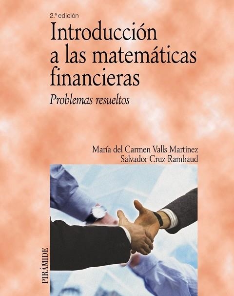 Introducción a las matemáticas financieras | 9788436822557 | Valls Martínez, María del Carmen;Cruz Rambaud, Salvador