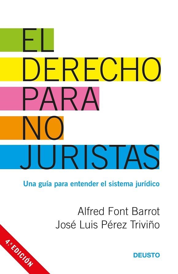 El derecho para no juristas | 9788423427130 | ALFRED  FONT BARROT/JOSÉ LUIS  PÉREZ TRIVIÑO