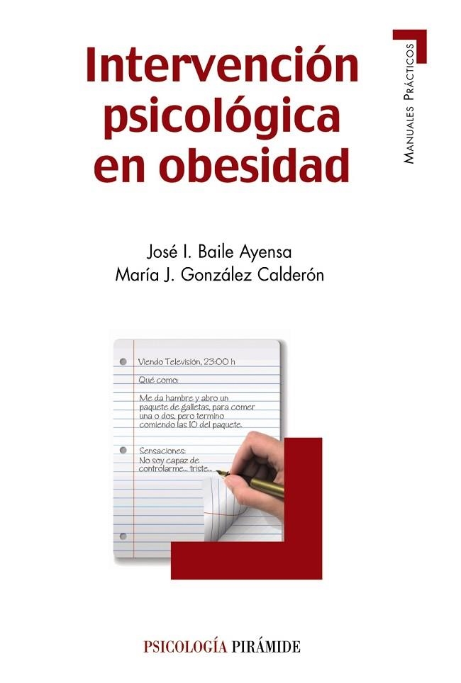 Intervención psicológica en obesidad | 9788436829020 | Baile Ayensa, José  I.;González Calderón, María J.