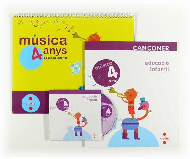 Música. 4 anys. Educació infantil | 9788466129299 | Equip Editorial Cruïlla,