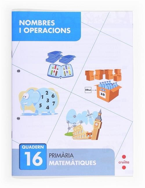 Nombres i operacions 16. Primària | 9788466132770 | Carpintero, Servio