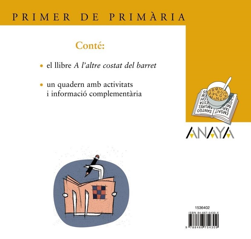 Blíster  " A l'altre costat del barret "   1º Primaria (C. Valenciana) | 9788466754309 | Anaya Infantil y Juvenil