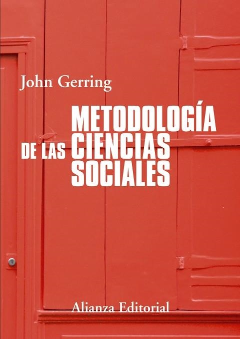 Metodología de las ciencias sociales | 9788420689807 | Gerring, John