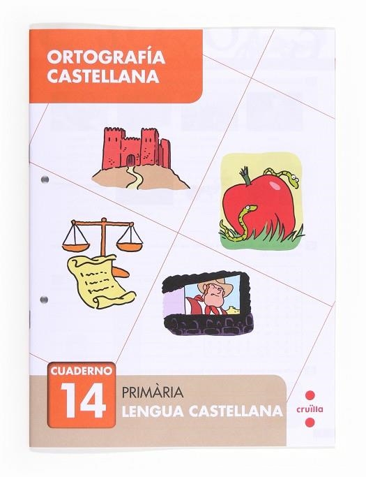 Ortografía castellana 14. Primària | 9788466133128 | Giner, Tomás