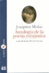 Antologia de la poesia romàntica | 9788429743074 | Molas Batllori, Joaquim