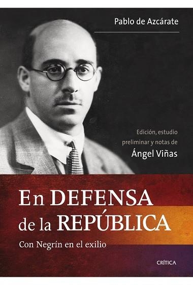 En defensa de la República | 9788498921403 | Viñas, Ángel