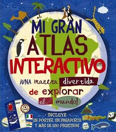 Mi gran atlas interactivo | 9788469600634 | Slater, Jenny