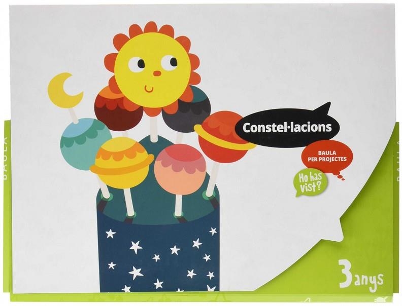 Carpeta de l'alumne Constel.lacions 3 anys-Ho has vist?-Infantil | 9788447933693 | Todolí Bofí, Dolors;Jiménez Quinto, Laura