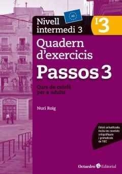 Passos 3. Quadern d'exercicis. Nivell intermedi 3 | 9788499219707 | Roig Martínez, Nuri