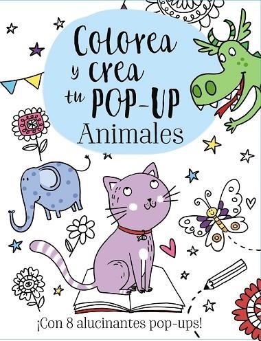 Colorea y crea tu Pop-up. Animales | 9788469621141 | Golding, Elizabeth