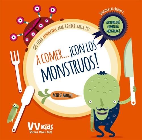 A COMER CON LOS MONSTRUOS (VVKIDS) | 9788468250847 | Baruzzi, Agnese