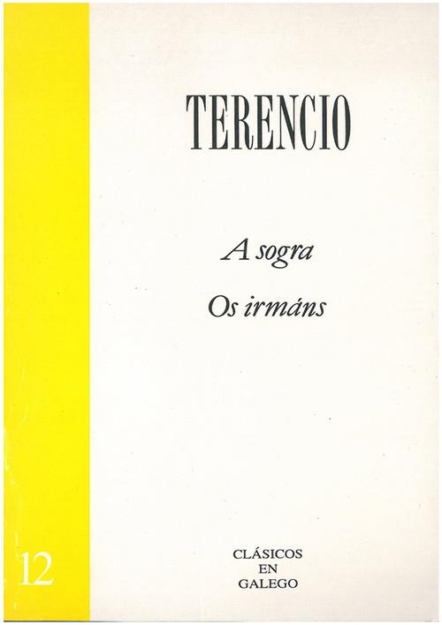 A sogra. Os irmáns | 9788471549358 | Terencio, Publio