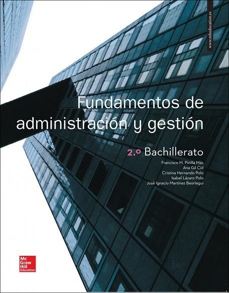 LA FUNDAMENTOS DE ADMINISTRACION Y GESTION 2 BACHILLERATO. ALUMNO. | 9788448612405 | Hernando Polo,Cristina;Lázaro Polo,Isabel;Martínez Beorlegui,Ignacio