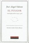 El fulgor | 9788481093629 | Valente, José Ángel