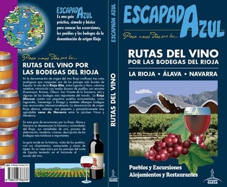 Rutas del Vino por las  Bodegas  del Rioja | 9788416766376 | Monreal, Manuel;García, Jesús