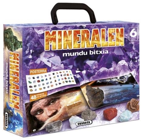 Mineralen mundu bitxia | 9788467746204 | Uriel, Roberto;Cuenca, Rocío