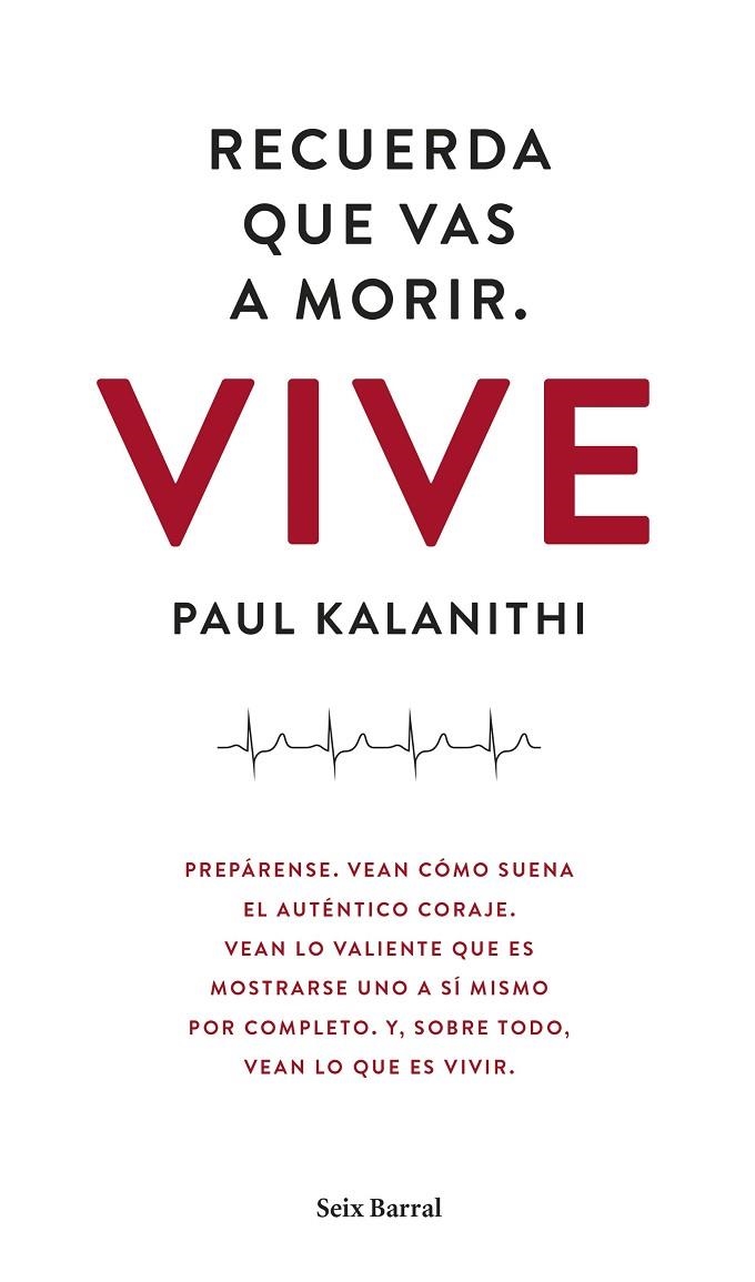 Recuerda que vas a morir. Vive | 9788432229497 | Kalanithi, Paul