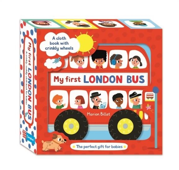 MY FIRST LONDON BUS CLOTH BOOK | 9781509881932 | MARION BILLET