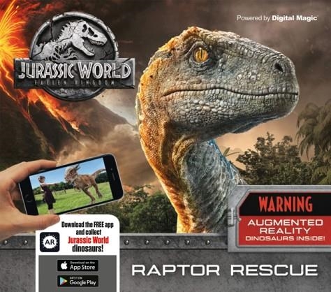 JURASSIC WORLD FALLEN KINGDOM: RAPTOR RESCUE | 9781783123643 | CAROLINE ROWLANDS