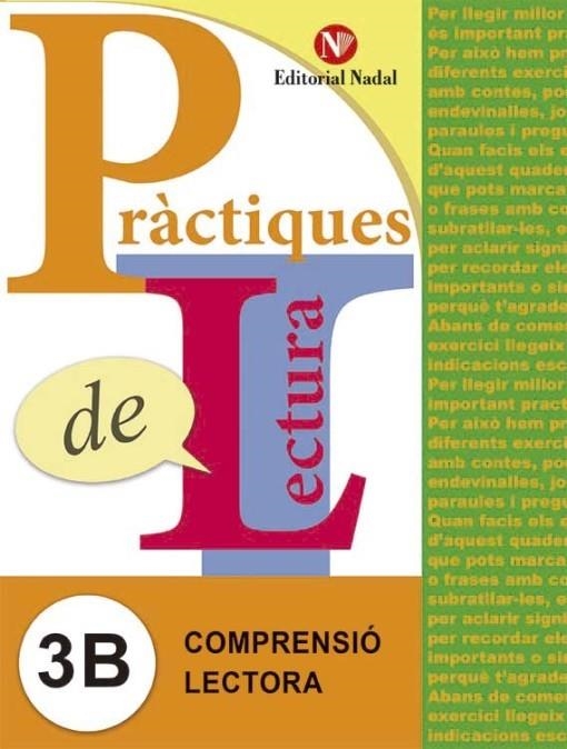 COMPRENSIO LECTORA PRACTIQUES DE LECTURA 3B | 9788478876358