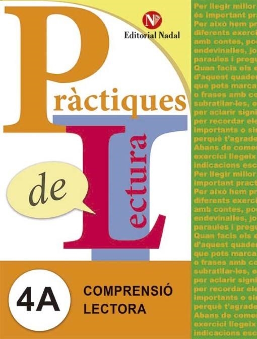 COMPRENSIO LECTORA PRACTIQUES DE LECTURA 4A | 9788478876365