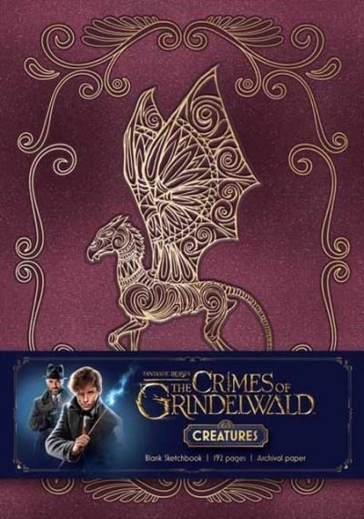 FANTASTIC BEASTS: THE CRIMES OF GRINDELWALD: MAGICAL CREATURES HARDCOVER BLANK SKETCHBOOK | 9781683833062 | INSIGHT EDITIONS