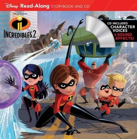 INCREDIBLES 2 READ-ALONG STORYBOOK AND CD | 9781368011945 | DISNEY