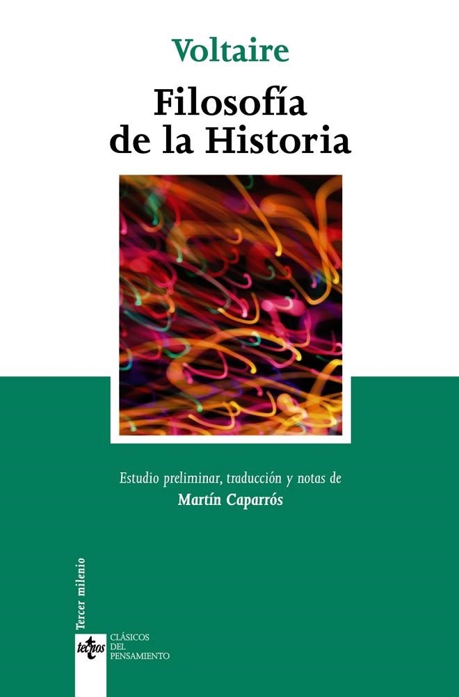 FILOSOFÍA DE LA HISTORIA | 9788430948017 | VOLTAIRE