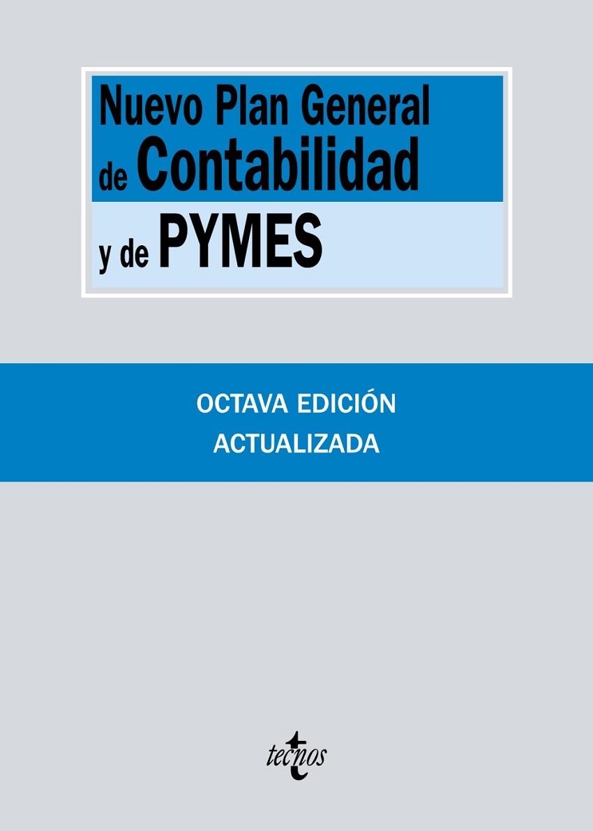 NUEVO PLAN GENERAL DE CONTABILIDAD Y DE PYMES | 9788430966790 | EDITORIAL TECNOS